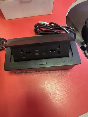 Mk Uk Pop-Up Desk Power Box