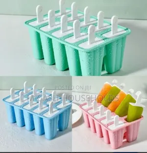 Generic Silicone Popsicle Ice Molds With Holder