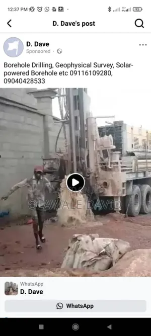 Borehole Drilling Experts, Geophysical Survey Specialist, Installation