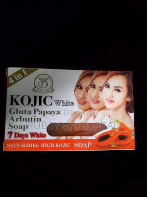 Kojic Gluta Papaya Arbutin Soap, 7 Days White