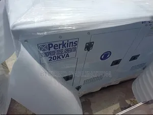 20kva Perkins Soundproof Generator 2yrs Warranty