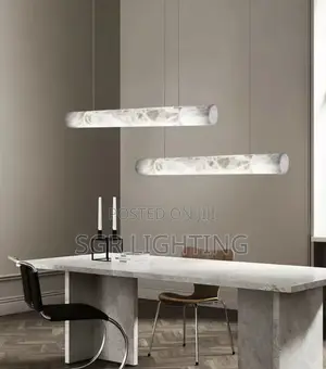 Modern Minimalist All Copper Imitation Marble Pendant Lamp
