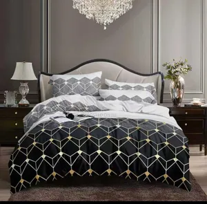 Bedsheet and Duve Set 6 by 6, Four(4) Pillows