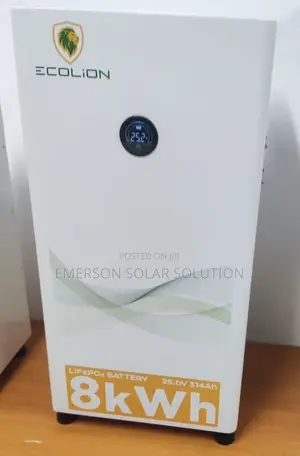 8kwh 25.6v 314ah Ecolion Lithium Battery