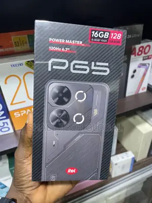 New Itel P65 128 GB Black