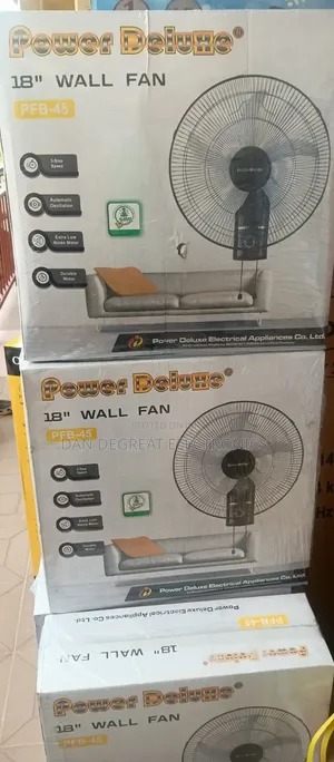 Power Deluxe 18" Wall Fan PFB-45