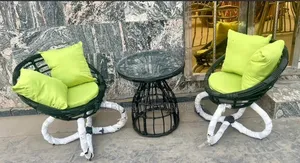 Bistro Black Me and U Set With Lemon  Cushion