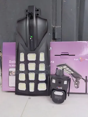 Ubox Street Light With Camera and Sim Card