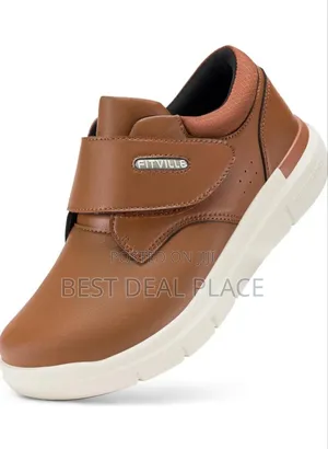 Fitville Men's Extra Witde Fit Leather Shoes, (Original From Uk)