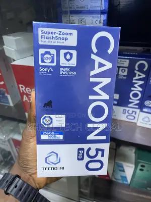 New Tecno Camon 50 Pro 256 GB