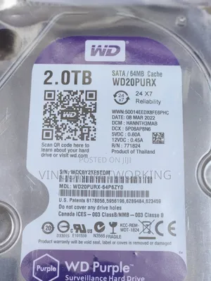 2.0 Terabyte Hard Disk Drive