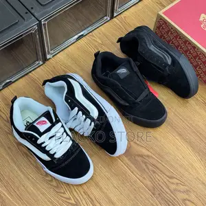 Original Vans Knu Skool Platform High Sole Sneakers
