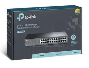 Tp-Link Tl-Sf1024d | 24-Port 10/100mbps Desktop/Rackmount Switch