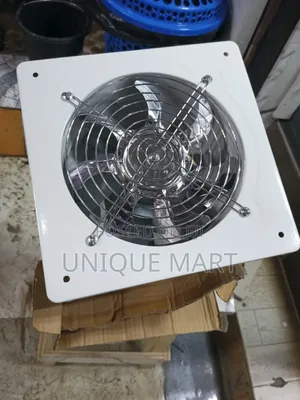 8" Iron Industrial Ventilation Exhaust Window Fan