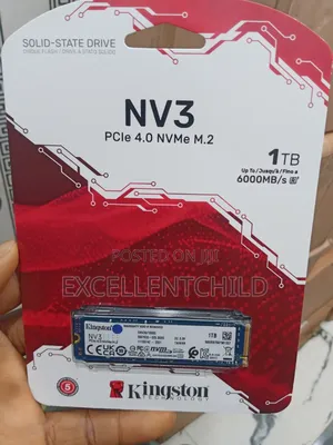 For Storage Kingston 1tb 4.0 Nvme M. 2 Kc3000 Upto 7000mb/S