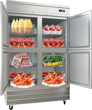 4doors Stainless Steel Commercial Freezer Now Available