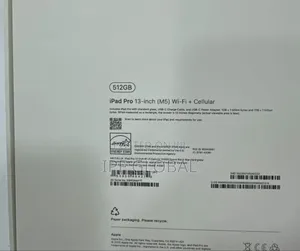 New Apple iPad Pro 512 GB Black