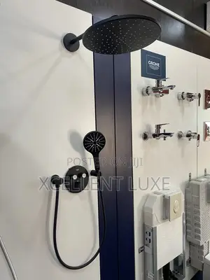 Grohe Precision Conduit Shower System Matt Black. (German Made)