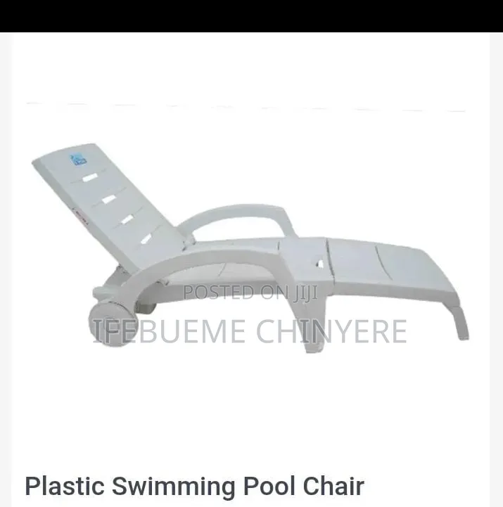 Plastic Swinging Pool Bed