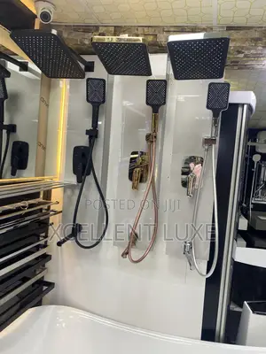 English 5ways Conduit Shower Set, Brass Engine for High Pressure