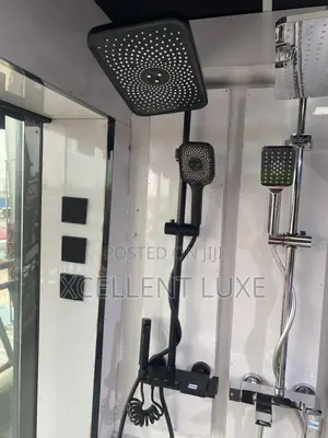 Piano Shower Mixer Set. With Bum Bum Wash and Tap