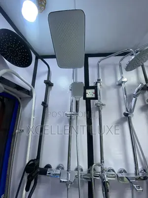 Thermostatic Chrome Shower Mixer Set (British Standard)