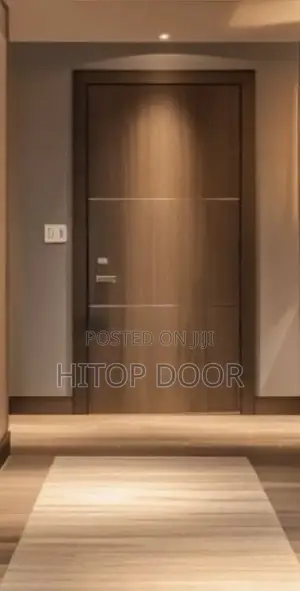 Golden Swiss HDF Door With Frame and Architrave