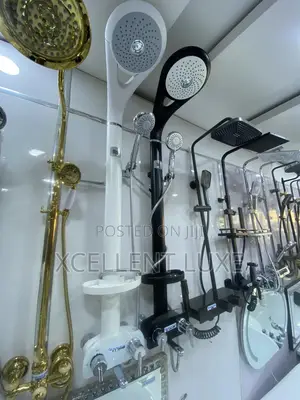Shower Set Made in England Thermostatic and Soap Holder