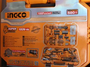 166pcstools Set With Impact Screw