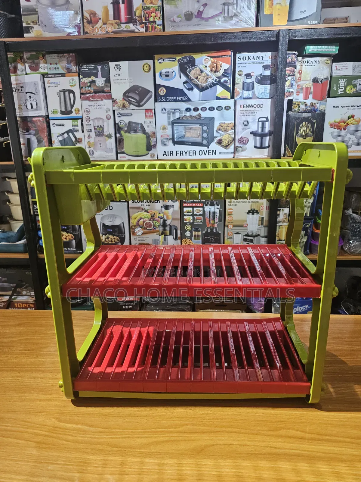 3-Layer Plastic Dish Rack