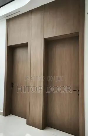 Top-Quality Finish HDF Door With Frame and Architrave