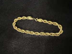Italy 750 Tested 18karat Twist Design Gold