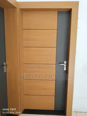 Top-Quality HDF Door With Frame and Architrave
