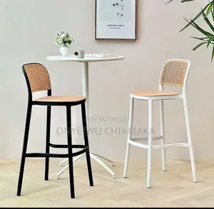 Modern Bar Table With 2 High Chairs – Stylish Kitchen Cafe Set