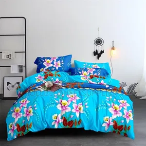 Duvet Set(6 by 6 Bedsheet, 6 by 6 Duvet, 4 Pillow Cases)