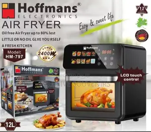 12l Hoffmans Air Fryer LCD Touch Control