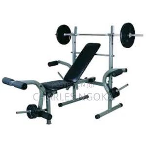Weight Lifting Bench With 40kg Weight