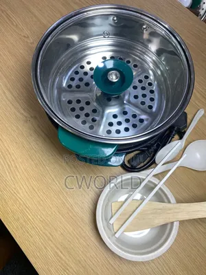 Multi Function Electric Cooking Pot With Steamer