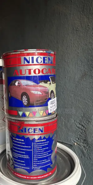 Nicen Red Enamel Paint (Ncr 555)