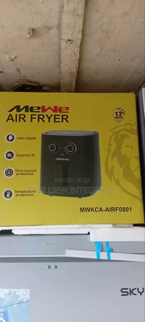 Brand New Mewe 8l Air Fryer - Mwkca-Airf0801