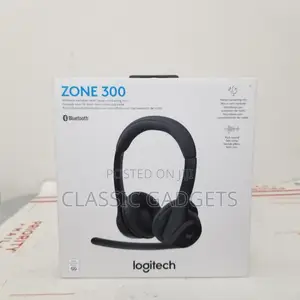 Logitech Zone 300 Wireless Bluetooth Headset (Midnight Black)