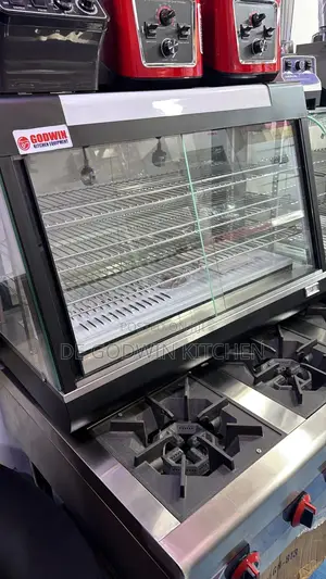 Black Counter Top Warmer for Snacks