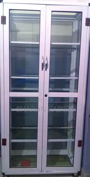 “Used Glass Display Shelf Still in Good Condition”