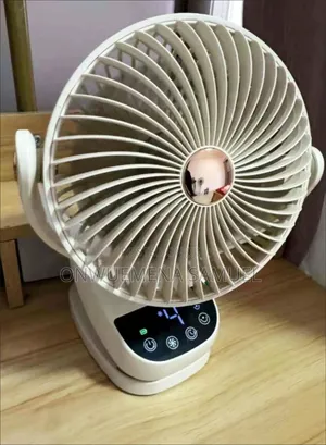 Usb Rechargeable Automatic Rotating Fan