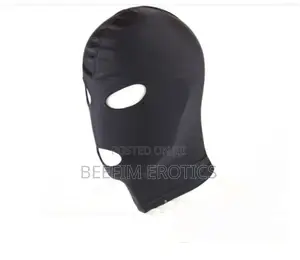 Black Full Face Hood Ski Mask Party Face Mask