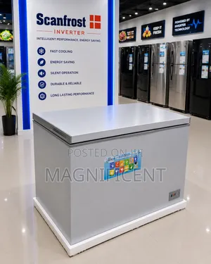 Scanfrost 400l Inverter Chest Freezer – Energy Saving Fast Cooling