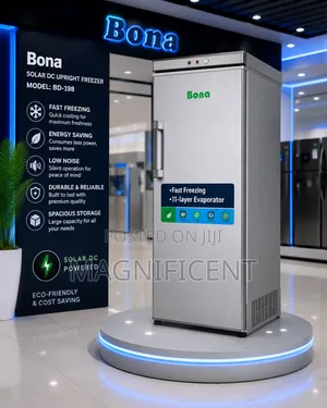 Bona Solar Dc Upright Freezer Bd-198 – Energy Saving Upright Freezer
