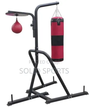 Original Punching Bag Stand Complete Set