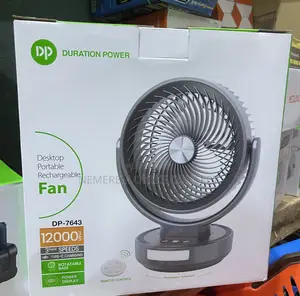 Desktop Portable Rechargeable Fan