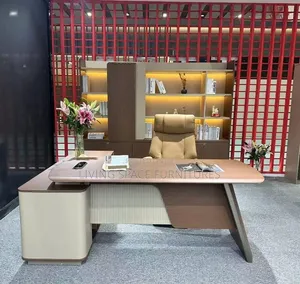 Executive Fireproof Top Office Table 1.6meter Size